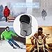 mysuntown Trapper Hat Winter Hats for Women Men with Faux Fur Neck Warmer, Windproof Waterproof Thick Trooper Ushanka Ski Hat mask for Outdoor,Blue