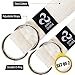 2 PACK Yoga Exercise Adjustable Straps 8Ft | BONUS eBook | with Durable D-Ring For Pilates & Gym Workouts | Hold Poses, Stretch, Improve Flexibility & Maintain Balance