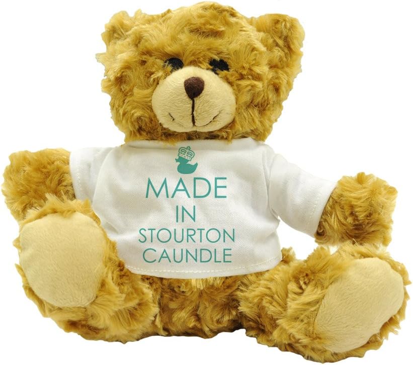 Made In Stourton Caundle - Plush Teddy Bear (22cm High Approx.)