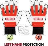 Oregon Left-Hand Protection Leather Gloves Medium 91305M EN ISO 11393-4 view 4