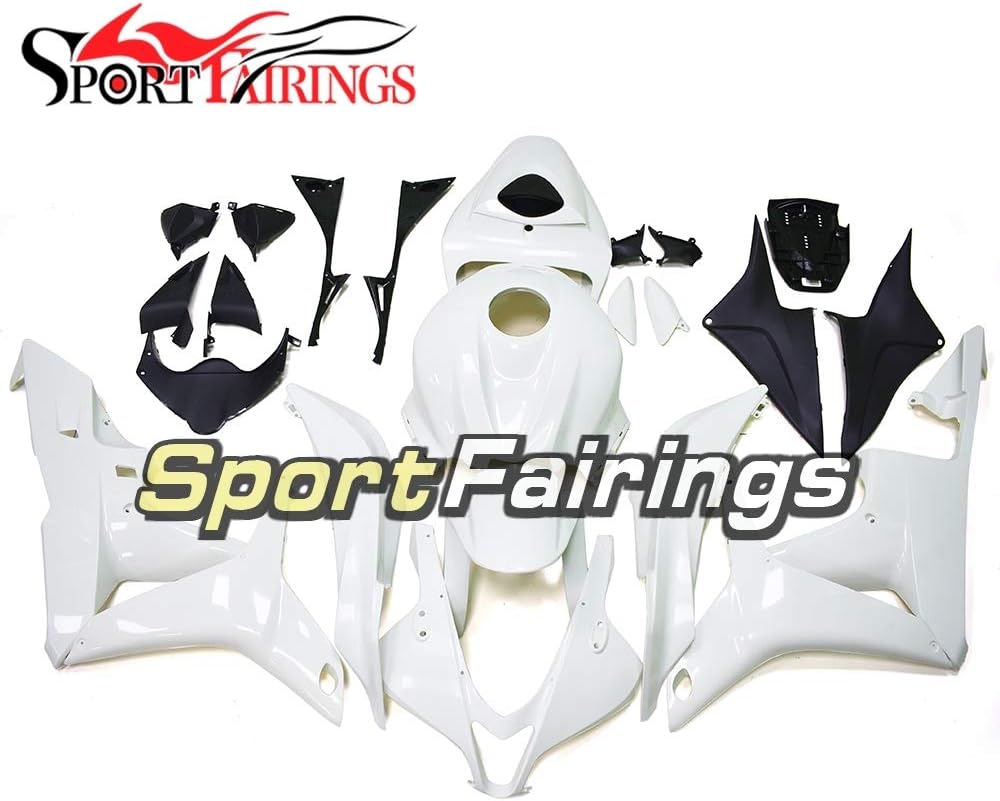 Sportfairings Unpainted ABS Plastic Injection Motorbike Fairings For Honda CBR600RR F5 Year 2007 2008 07 08 Full Set Sportbike Hulls Cowls New Covers