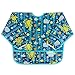 Bumkins  Sleeved Bib / Baby Bib / Toddler Bib / Smock, Waterproof, Washable, Stain and Odor Resistant, 6-24 Months  - Sea Friends