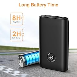 JXTZ Aux Bluetooth Adapter for Car, 2 in 1