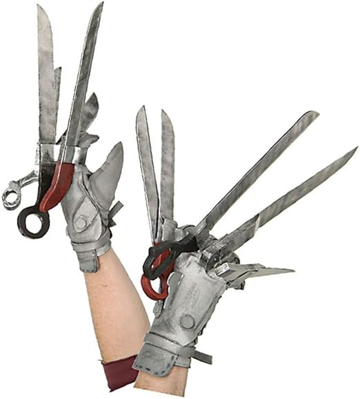 Amazon Co Jp エドワード シザーハンズ Deluxe グローブ セット 武器 服 ファッション小物 Amazon Co Jp エドワード シザーハンズ Deluxe グローブ セット 武器 服 ファッション小物