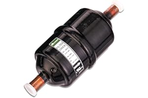 HONG SEN Refrigerant Filter Drier 3/8'' Sweat Connection DFL-083S for CFC, HCFC, HFC Fits 1 to 5 Tons HVAC & Refrigeration Systems