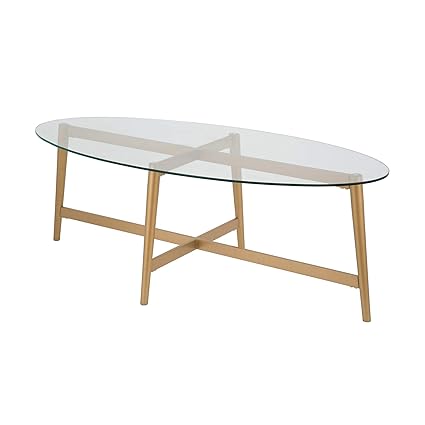 Henn Hart Coffee Table Metal Gold 1 Amazon Co Uk Kitchen Home