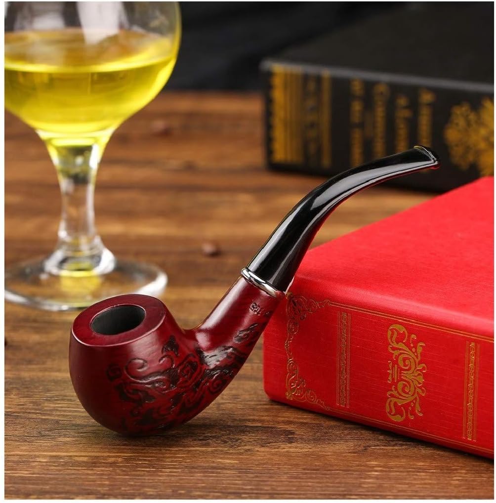 Somking Pipe,Brand New in Box Marbleized Tobacco Durable Pipe (15)