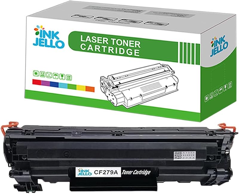 InkJello Toner Cartridge for HP LaserJet Pro M12 M12a M12w MFP M26a CF279A Black