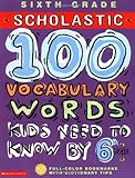100 Vocabulary Words Kids Need to Know by 6th Grade (100 Words Math Workbook)