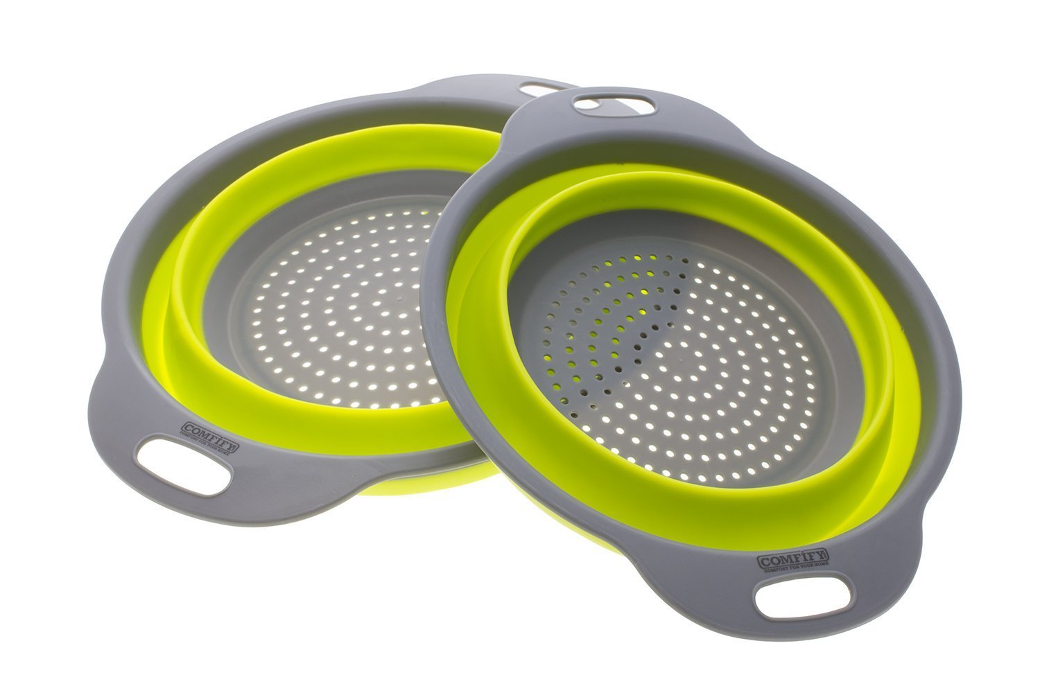 Colander Set 2 Collapsible Colanders (Strainers) Set By Comfify
