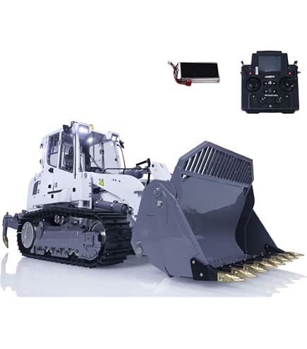 Kit Système Son Et Lumière LED Pour Camion RC 1/14 - 4 Sons De Moteur, Groupe De Phares, Pour Benne Et Véhicules Chantier - 3