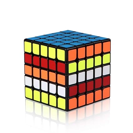 Alician 5 X 5 6.2CM Speed Magic Cube Toy for Professional Game Color