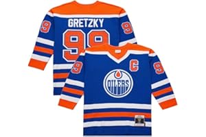 Mitchell & Ness NHL Edmonton Oilers Wayne Gretzky Vintage 1986-87 Power Play Jersey - Blue/Orange