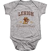 Lehigh University Official Mountain Hawks Unisex Infant Snap Suit for Baby