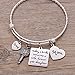 Melix Home Mother of The Bride Gifts Bracelets Today a Bride Tomorrow a Wife Forever Your Daughter Bangle Bracelet (White)