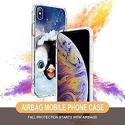 CARLOCA Compatible with iPhone Xs Case,Clear with