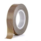AIYUNNI Teflon Tape,1/2-inch x 33 Feet x 0.18mm Low Friction Tape High Temp Adhesive Tape,Abrasion Resistant,Surface Protection for Wood,Drawer,Cabinet,Furniture,Vacuum Sealer &amp; Hand Impulse Sealers