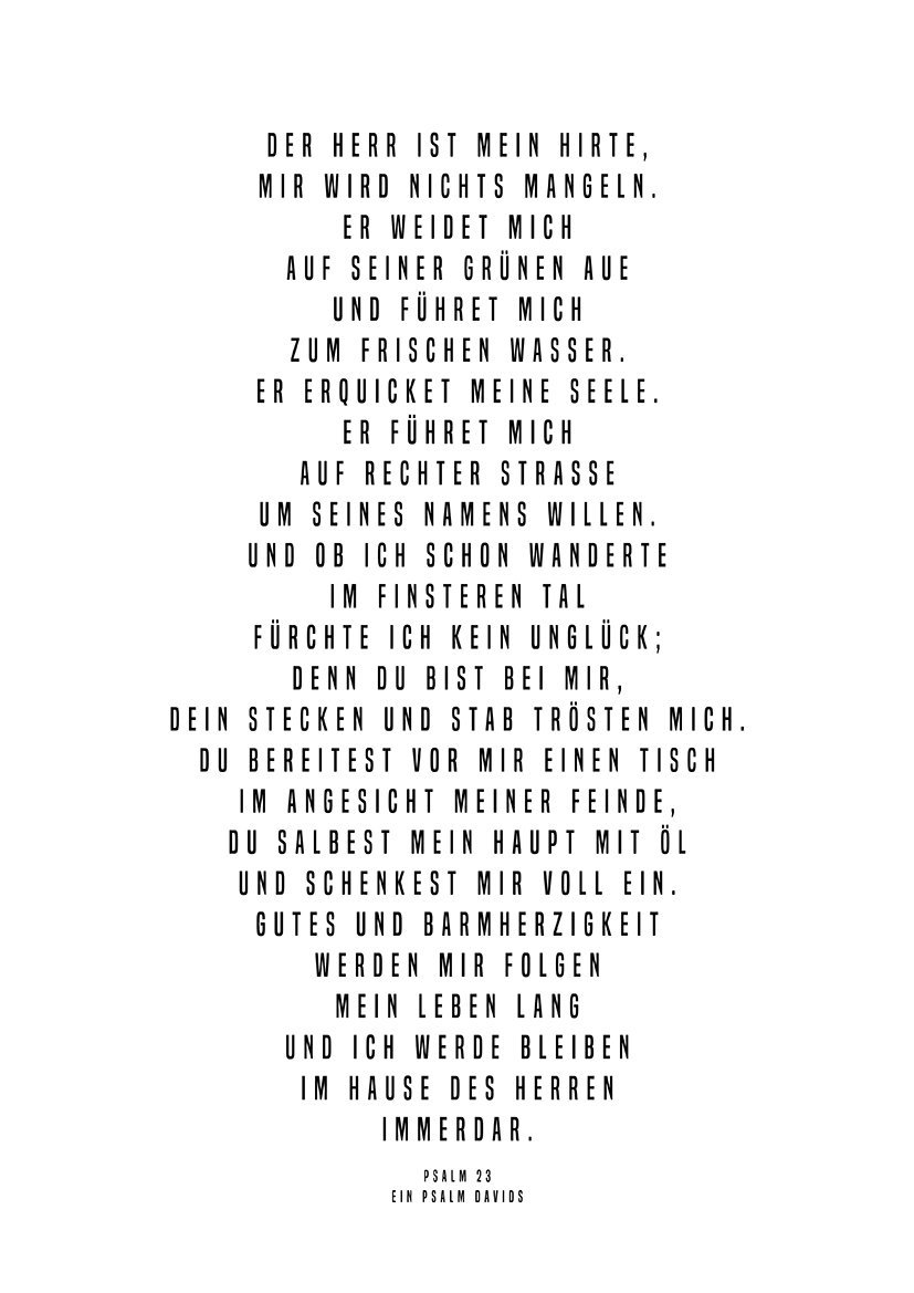 Der Herr Ist Mein Hirte Psalm Bilder