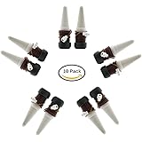 Henoda 10PCS Self Watering Probes - Indoor Automatic Watering System Irrigation Equipment Houseplant Spikes for Plant