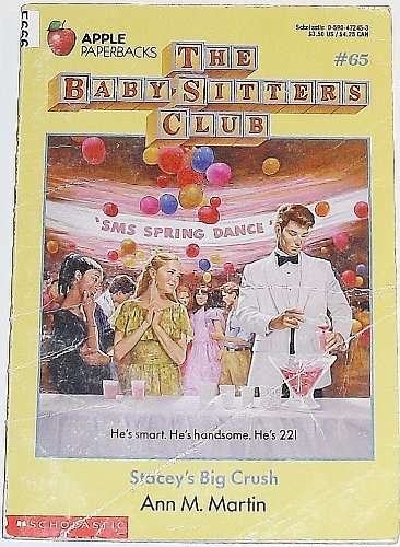 The Baby-Sitters Club #65: Stacy's Big Crush 0590472453 Book Cover