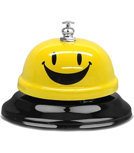 Cloche à Main Rétro Cloche De Table Cloche De Service Portable Cloche D'Appel Cloche De Rassemblement Pour Bar Comptoir Salle à Manger (Antique-Étain