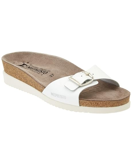 mephisto sandals white