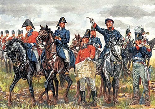 Italeri 8001283060653 British & Prussian General Staff, Figuren, Brown – Bild 3