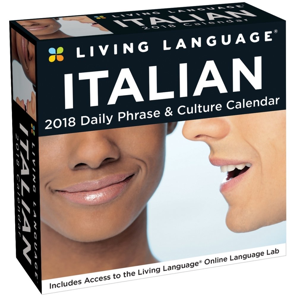 Living Language: Italian 2018 Day-to-Day Daily Desk Boxed Calendar