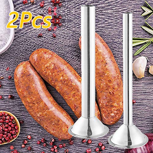 Stainless Steel Sausage Stuffing Tubes for Kitchenaid FGA Food Grinder Attachment, Sausage Stuffer kit, Manual Sausage Stuffer, Grinder Stuffing Tube - Thumbnail 6