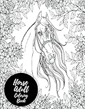 Horse Adult Coloring Book: Large Stress Relieving, Relaxing Coloring Book For Grownups, Men, & Women by Insignia Coloring Books