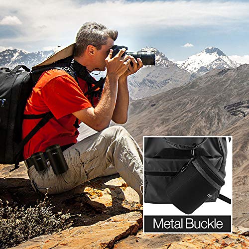 Tycka Lens Pouch, Water Resistant Camera Lens Case Bag with Zipper for