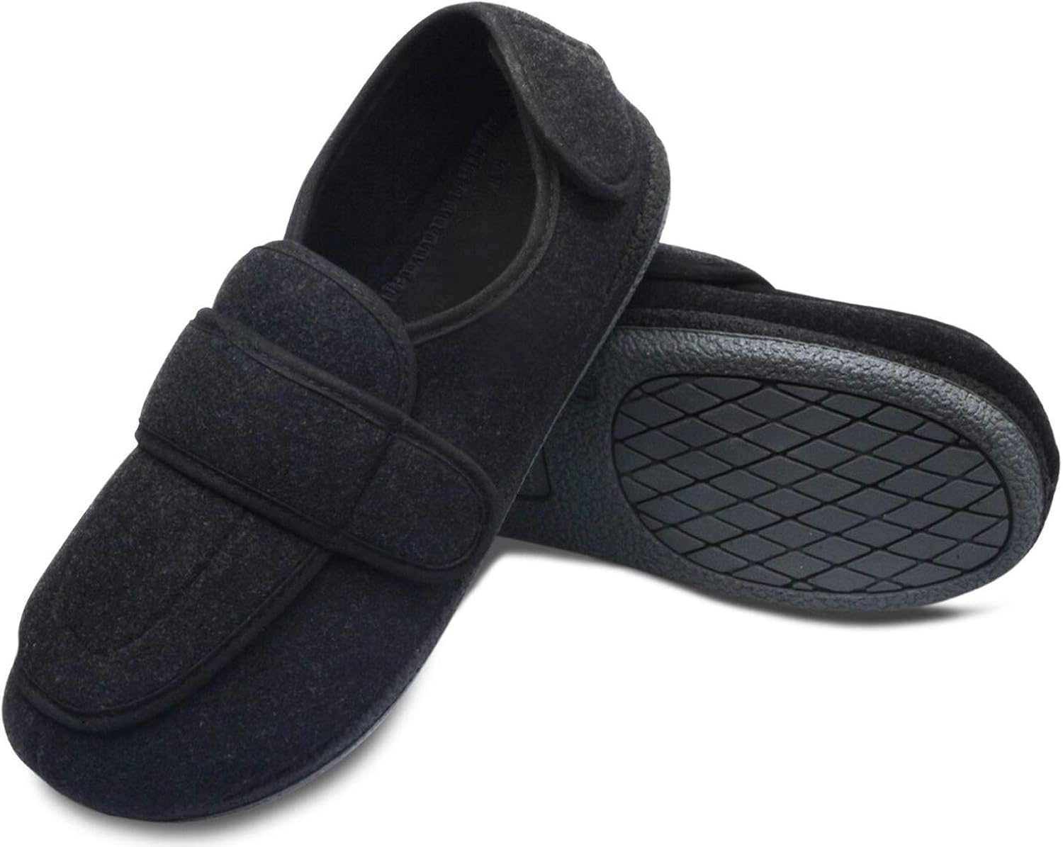 mens extra wide house shoes