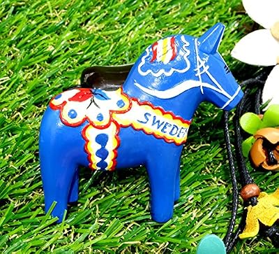 DALA HORSE II 3d Fridge Magnet Landmark Souvenir Ceramic Resin Gifts