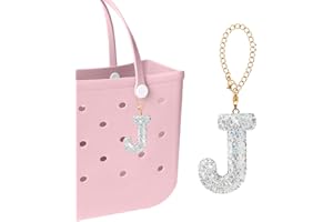 NZNDB Bag Charms for Bogg Bag Accessories, bogg bag accessories charm for Women Girls, personalized letters Decorative for Bitty Bogg Bag Handbags Beach Totes bags