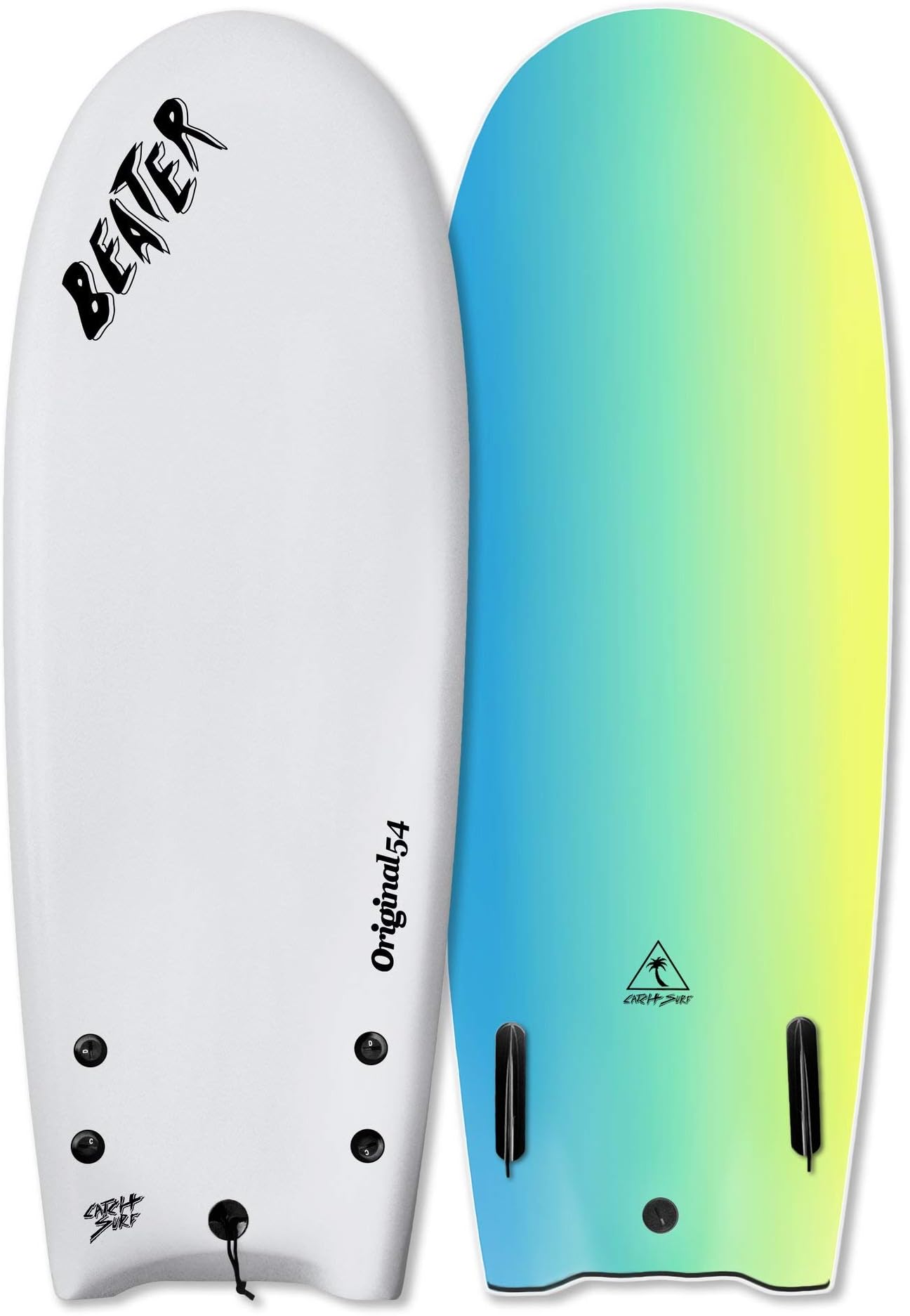 Catch Surf Original 54 Beater Board - Twin Fin (White)