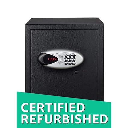 (CERTIFIED REFURBISHED) Ozone Mild Steel Elecronic Motorised Safe (Black, 10-Pieces)