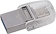 Kingston Digital 128GB Data Traveler Micro Duo USB 3C Flash Drive (DTDUO3C/128GB)