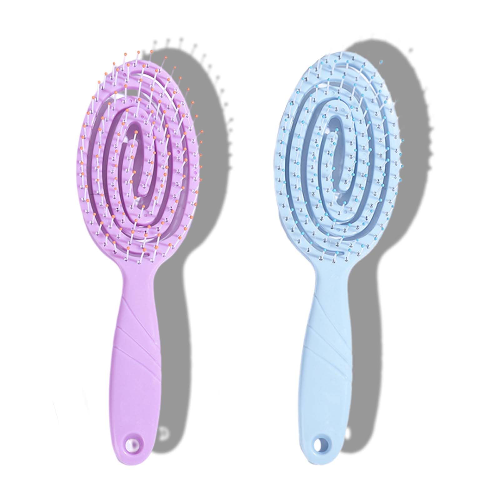 MXHBSTP Hair Brush - Detangling Comb for Straight and Curly Hair, Girls' Unknotting Brush to Improve Hair Quality