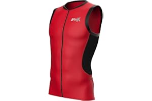 Sparx MenTri Tank Performance Triathlon Top Tri Singlet Men Swim Bike Run