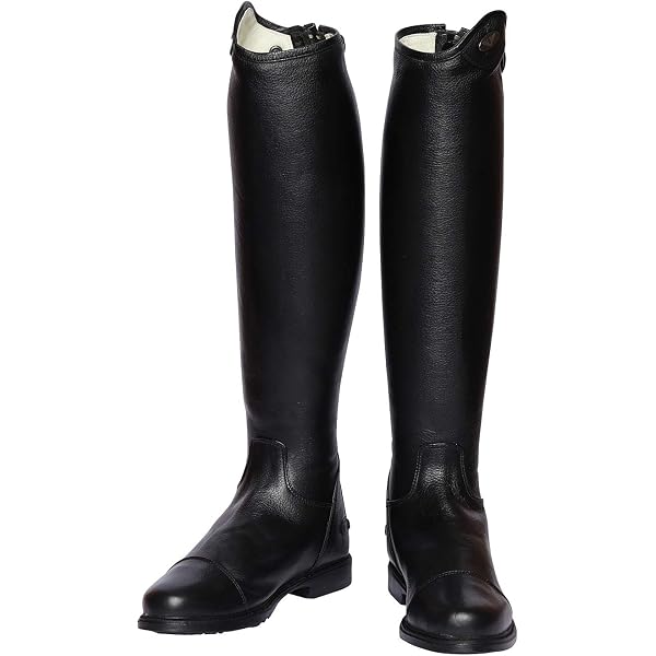 Bottes Fourrure Chaude HORZE Nome - Bottes Équitation Hiver Néoprène - Noir Taille 39 Bottes Equitation