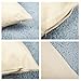 SMARTWALLSTATION 4-Pack Cotton Linen Sofa Home Decor Design Throw Pillow Case Cushion Covers Square 17.5 Inch (Set of 4 Tree Series)