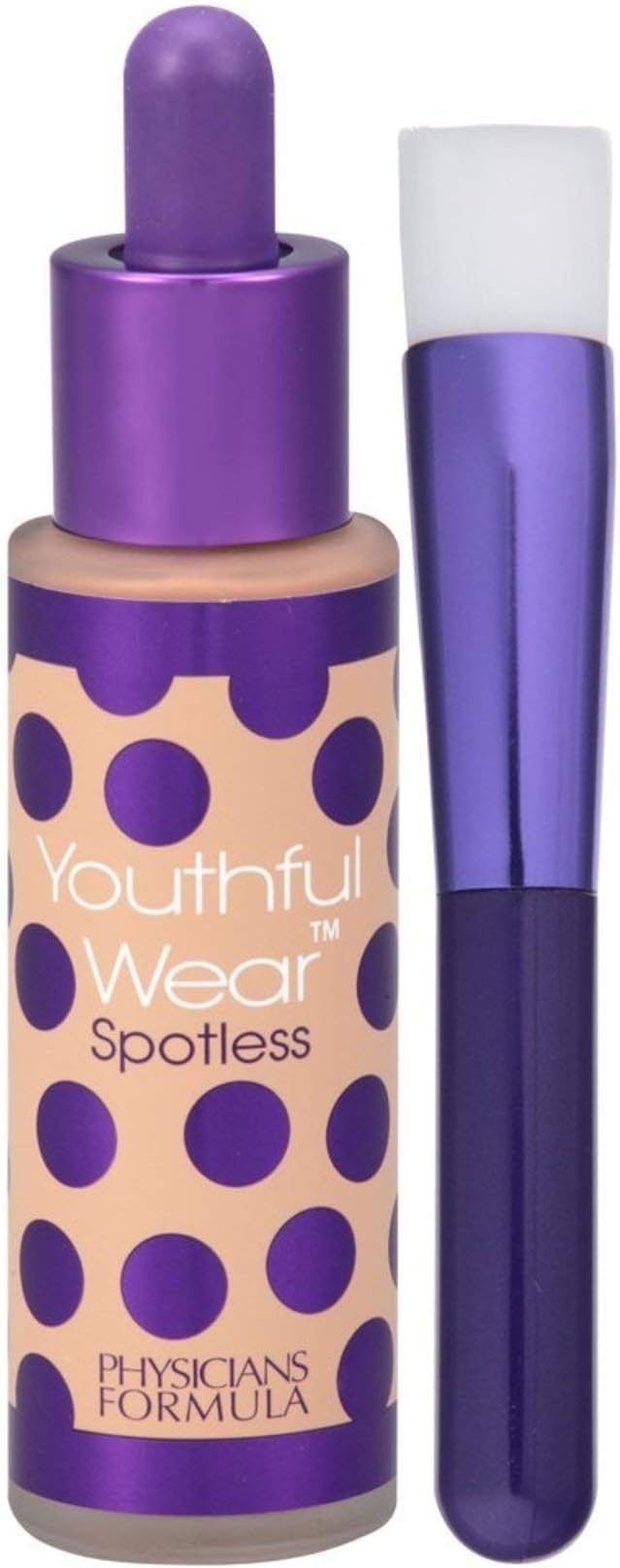 Physicians Formula Youthful Wear Cosmeceutical Youth-Boosting Spotless Foundation SPF 15, Medium, 1 Ounce