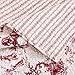 Greenland Home Fashions Classic Toile Throw Quilt, Red