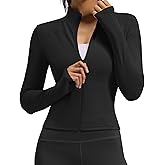 Women's Workout Jackets Zip Up, Lightweight Running Hoodie Athletic Jacket