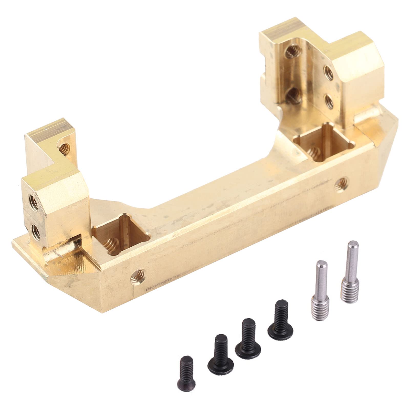 RC Car Front Bumper Mount, durable, stylish, and protective Vehicle Accessory Brass Mount for RC Crawler Cars, Speed, Climbing, and Off-Road Adventures