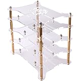 Acrylic 4-layer Clear Case Box Enclosure For Raspberry Pi 3 2 B B+(Raspberry Pi is NOT INCLUEDE)