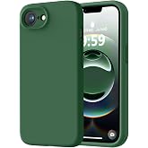 LOVE 3000 Designed for iPhone 16e/17e Case, Premium Silicone with [Soft Anti-Scratch Microfiber Lining] Shockproof Protective Phone Case for Men Women Girls 6.1", Green