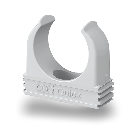 OBO Bettermann 2955/M25 Quick Schellen M25 lichtgrau 100 Stück