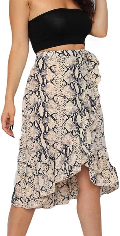 snakeskin skirt amazon