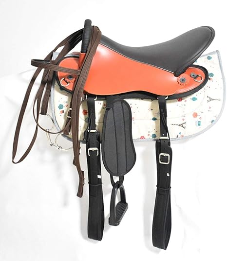 Gcsey Set Di Sella In Pelle Sella Di Cavallo Cavallo Equestre Fornisce Sella Per Turisti Con Braccioli Set Completo Di Accessori Sella In Cuoio Per Cavalli Amazon It Sport E Tempo Libero